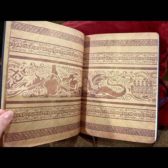 NWOT GAME OF THRONES DELUXE HARDCOVER SKETCHBOOK - Picture 4 of 7